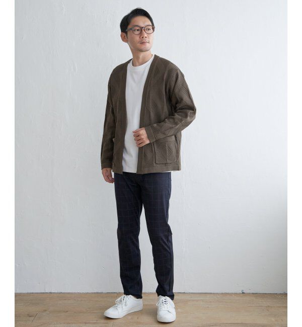 ikka「GOKU楽ニットジオメカーディガン」|その他|