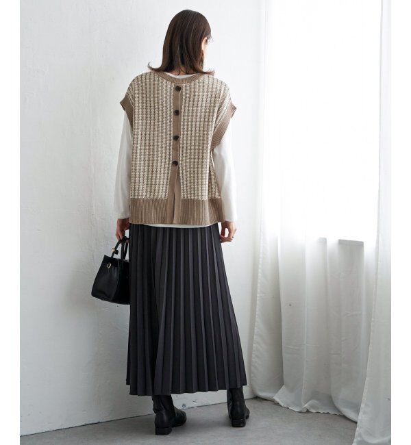 ikka「ニットベストアンサンブル」|ニット・セーター|