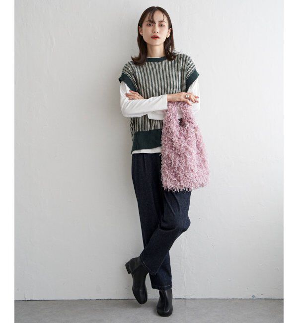 ikka「ニットベストアンサンブル」|ニット・セーター|