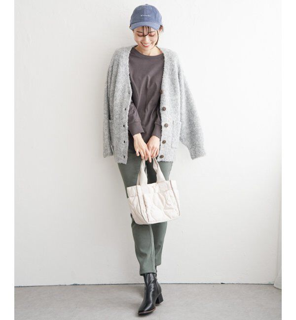 ikka「コットンUSA裾ラウンドロンT」|Tシャツ・カットソー|