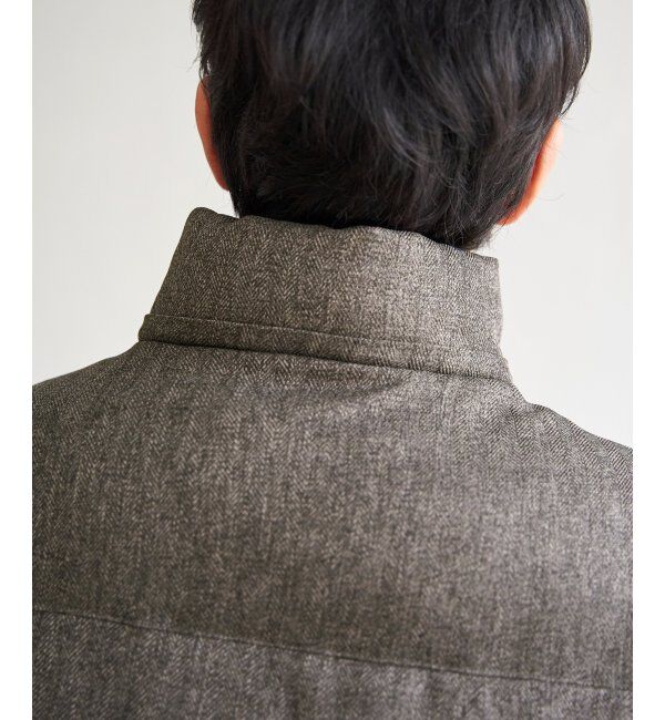 ikka「sorona(R)ツイードライクブルゾン」|ブルゾン・スタジャン|