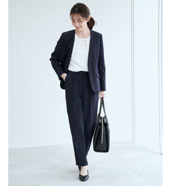 IKKA LOUNGE「ウォッシャブルVネックジャケット」|その他|