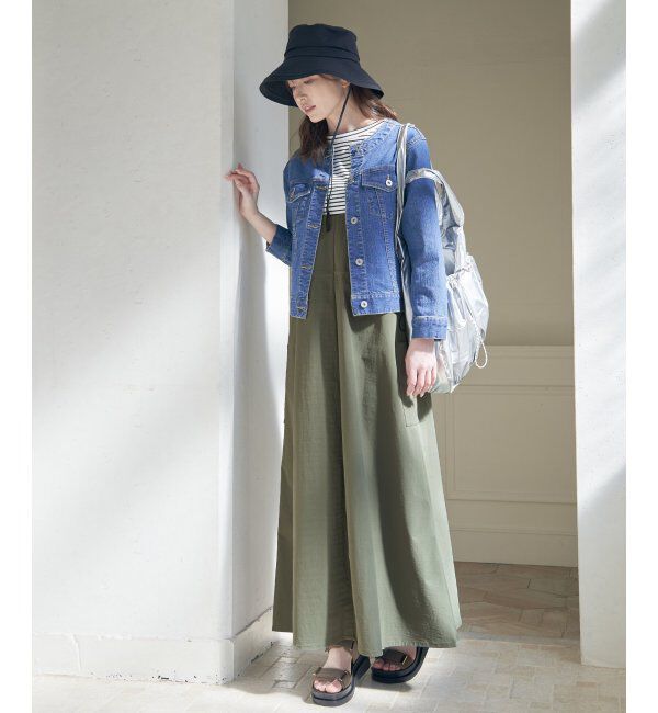 ikka「【雑誌InRed4月号掲載】ストレッチノーカラーGジャン」|その他|