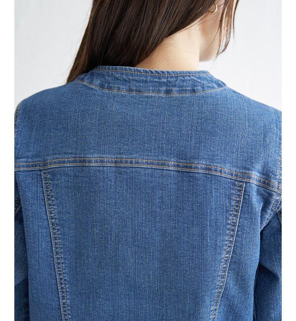 ikka「【雑誌InRed4月号掲載】ストレッチノーカラーGジャン」|その他|