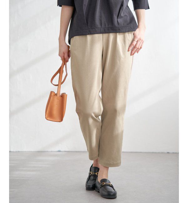 ikka「【雑誌InRed11月号掲載】GOKU楽パンツ テーパード【親子コーデ】」|その他|