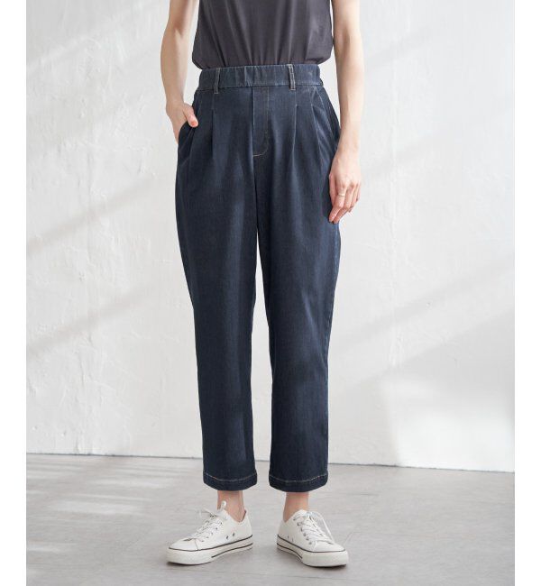 ikka「【雑誌InRed11月号掲載】GOKU楽パンツ テーパード【親子コーデ】」|その他|