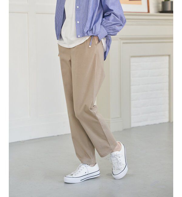 ikka「【雑誌InRed11月号掲載】GOKU楽パンツ テーパード【親子コーデ】」|その他|