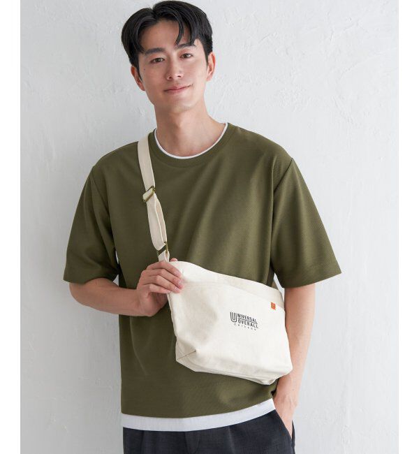 ikka「【吸水速乾】ドライ鹿の子レイヤードTシャツ5分袖」|Tシャツ・カットソー|