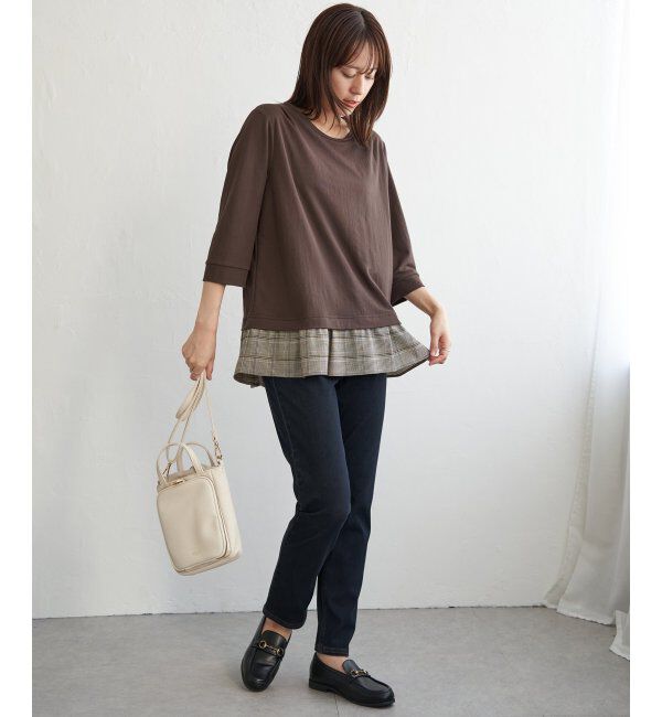 ikka「GOKU楽パンツ スリムストレート」|その他|