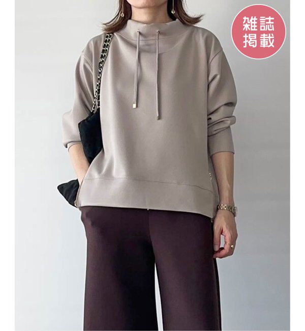 ikka「GOKU楽鹿の子ダンボールプルオーバー」|パーカー|