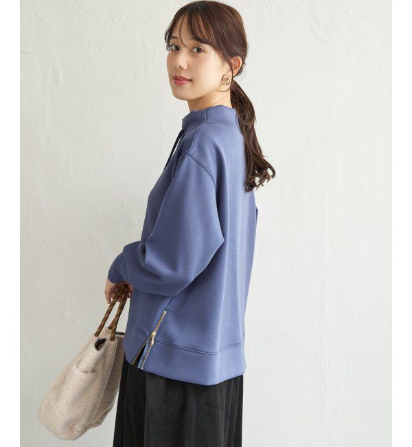 ikka「GOKU楽鹿の子ダンボールプルオーバー」|パーカー|