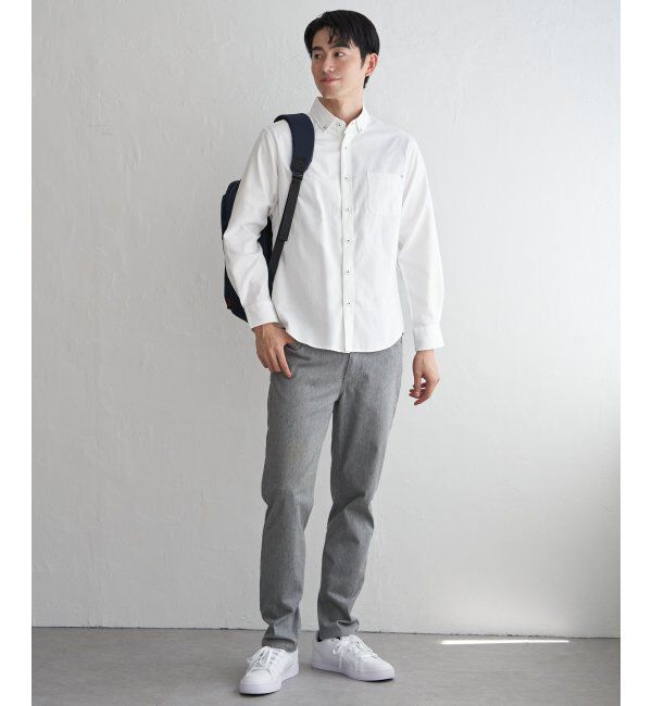 ikka「イージーケアオックススイスカラーＢＤ」|シャツ・ブラウス|