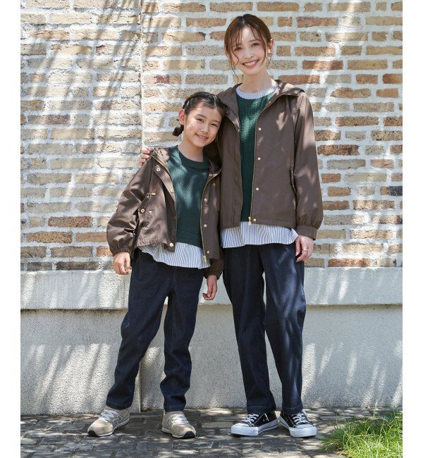 ikka kids「【親子コーデ】ピケ比翼フレアマンパジャケット（110~160cm）」|その他|
