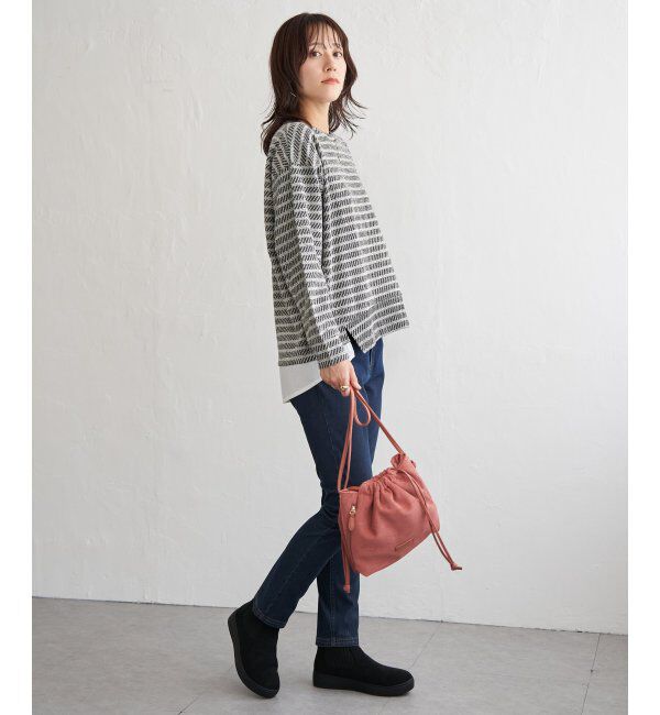 ikka「カットジャガード裾レイヤープルオーバー」|その他|