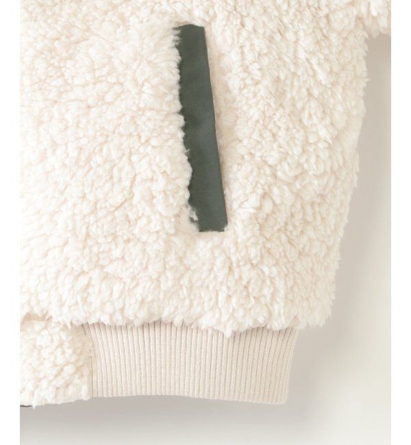 ikka kids「リバーシブルボアブルゾン」|その他|