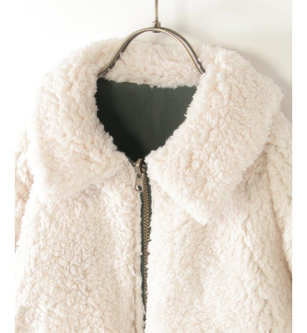 ikka kids「リバーシブルボアブルゾン」|その他|