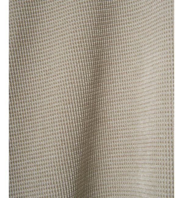 ikka「モールワッフルフェイクレイヤードプルオーバー」|パーカー|