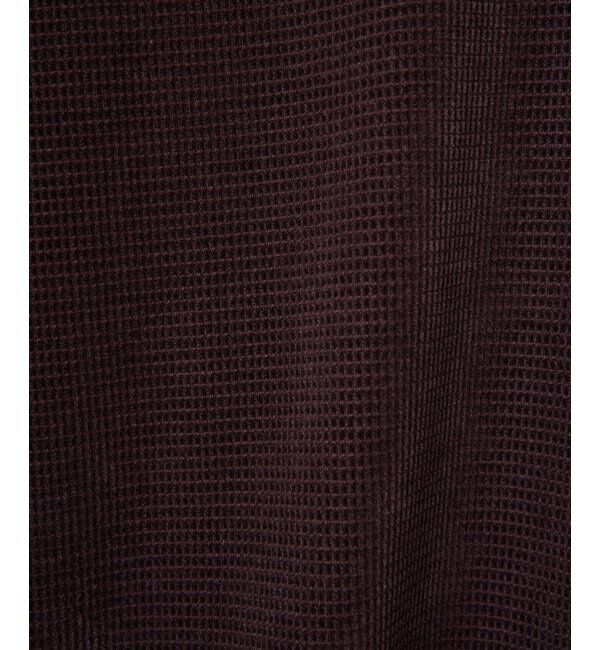 ikka「モールワッフルフェイクレイヤードプルオーバー」|パーカー|