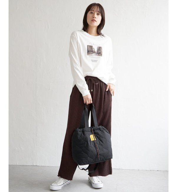 ikka「【撥水】KiU キウ パデッドドロストトートバッグ」|その他|