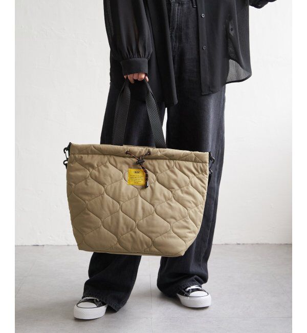ikka「【撥水】KiU キウ パデッドドロストトートバッグ」|その他|