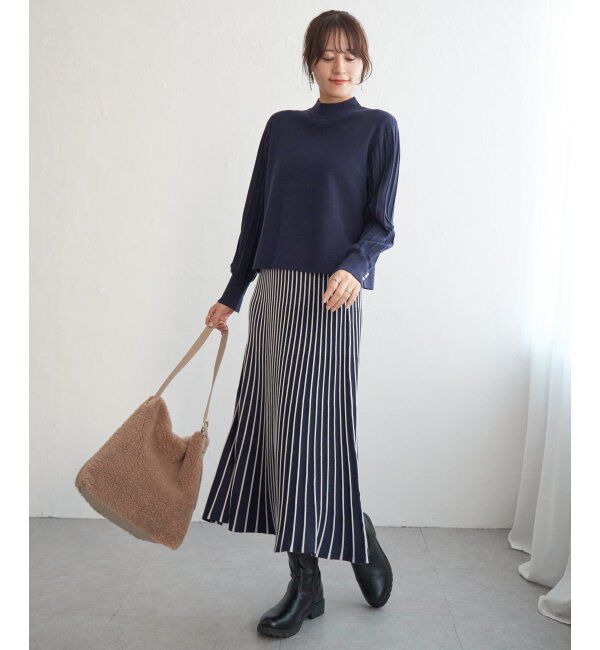 IKKA LOUNGE「【2点セット】配色ニットアップ」|その他|