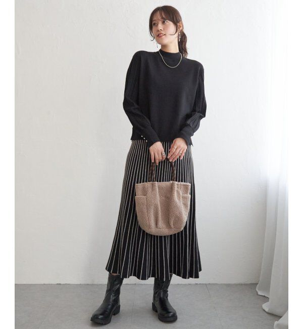 IKKA LOUNGE「【2点セット】配色ニットアップ」|その他|