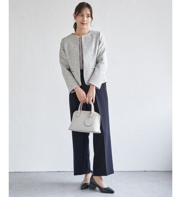 IKKA LOUNGE「【洗濯機で洗える／セットアップ対応】ウォッシャブルワイドパンツ」|その他|