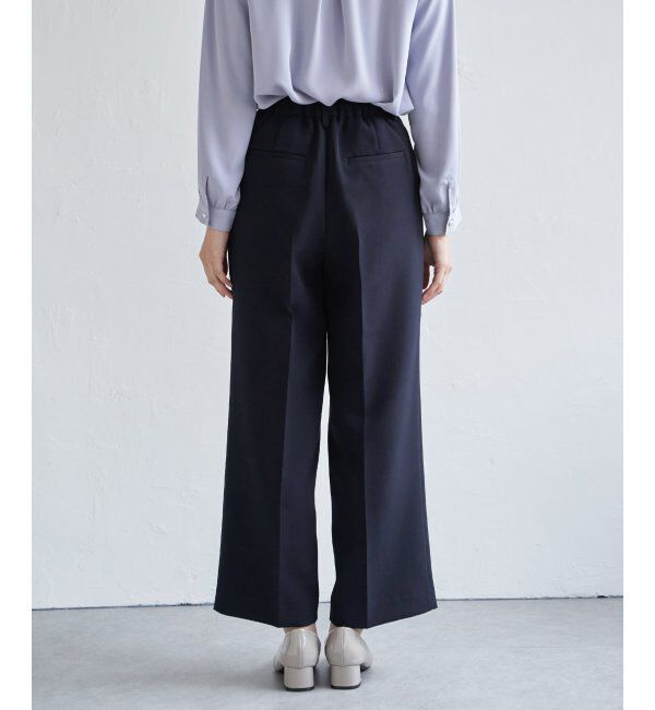 IKKA LOUNGE「【洗濯機で洗える／セットアップ対応】ウォッシャブルワイドパンツ」|その他|