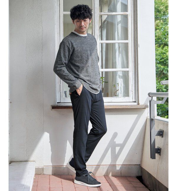 ikka「メランジ裏起毛インナーセット」|パーカー|