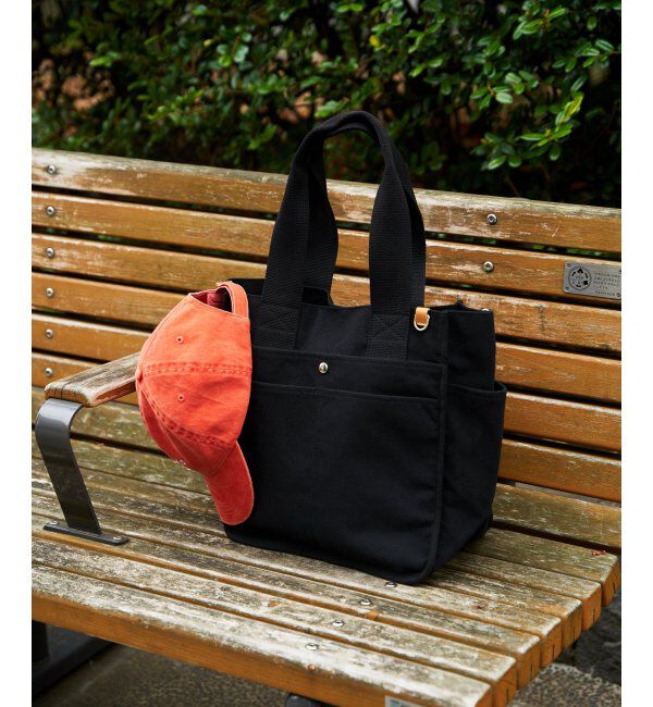 ikka「キャンバスパイピングビッグトートバッグ」|その他|