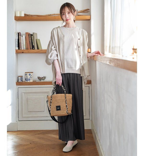 ikka「洗えるメッシュスクエアパンプス」|パンプス|