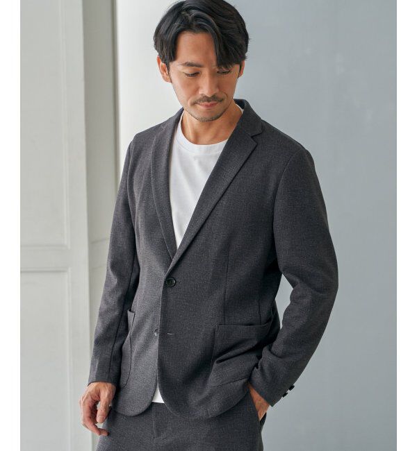 IKKA LOUNGE「【セットアップ対応】GOKU楽ワークライトデニムジャケット」|テーラードジャケット|