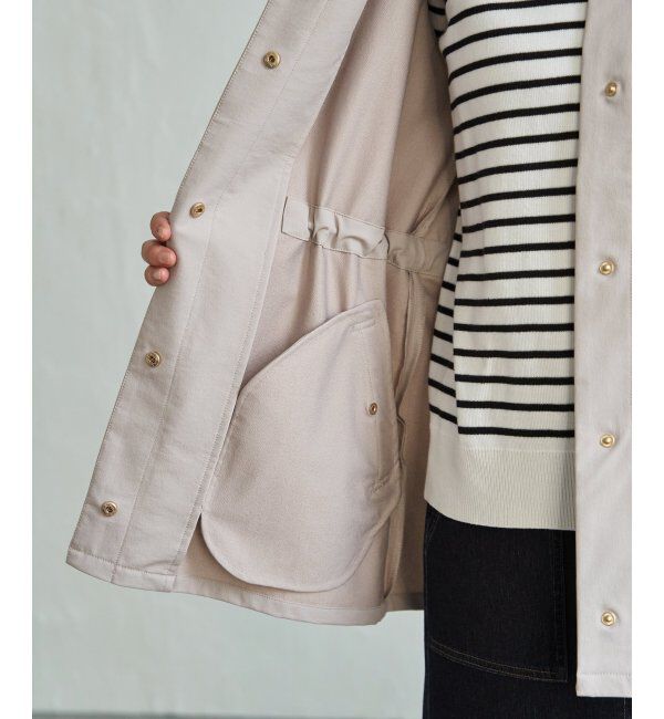 ikka「撥水花粉リリースフィールドコート」|その他|