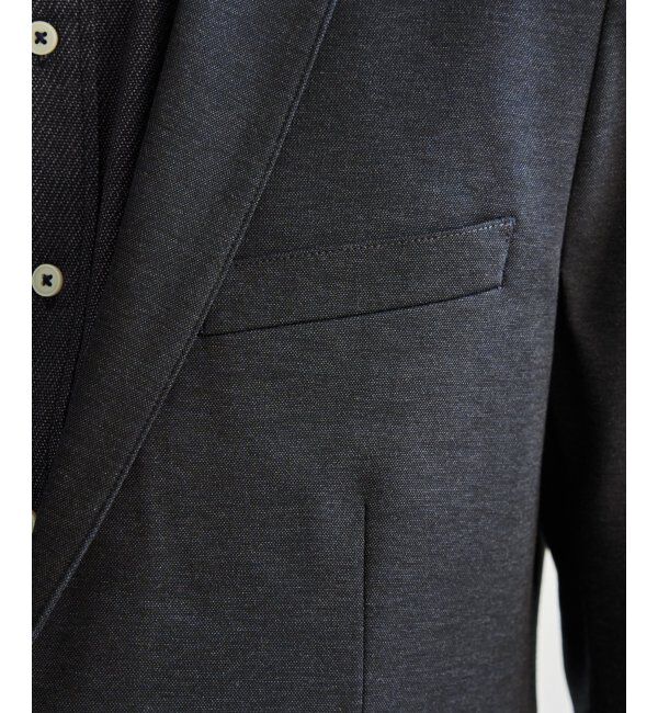 IKKA LOUNGE「ＢＬＫバーズアイカノコＪＫＴ」|テーラードジャケット|