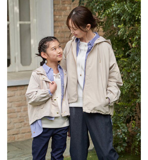 ikka kids「【親子コーデ】ドロストロングテールシャツ（120~160cm）」|シャツ・ブラウス|