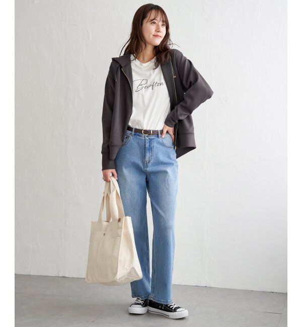 ikka「GOKU楽カノコダンボールパーカ」|パーカー|