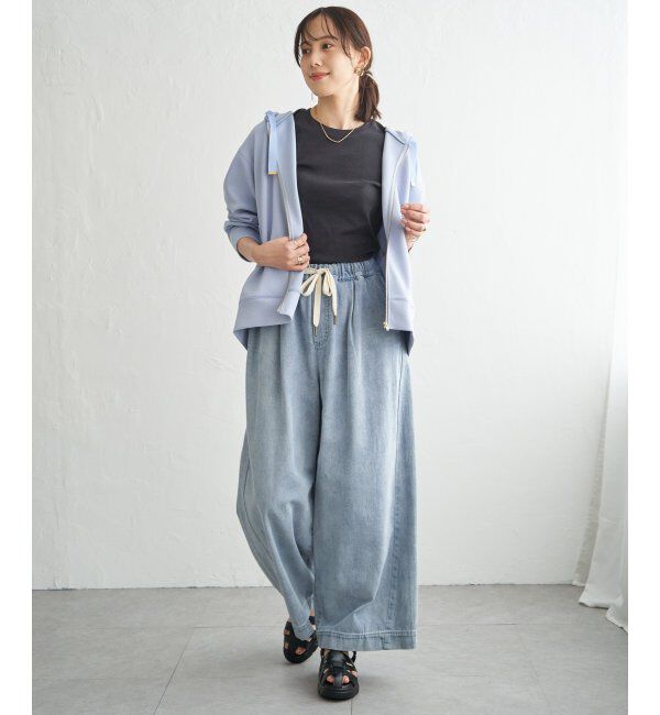 ikka「GOKU楽カノコダンボールパーカ」|パーカー|