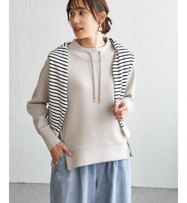 ikka「【雑誌InRed4月号掲載】GOKU楽カノコダンボールプルオーバー【親子コーデ】」|パーカー|