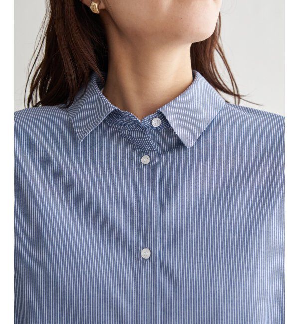 ikka「【雑誌InRed4月号掲載】ドロストロングテールシャツ【親子コーデ】」|シャツ・ブラウス|