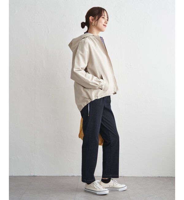 ikka「【雑誌InRed4月号掲載】撥水花粉リリース2WAYマウンテンパーカー【親子コーデ】」|ブルゾン・スタジャン|