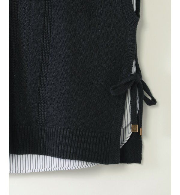 ikka kids「【親子コーデ】サイドリボンニットベストセット（120~160cm）」|その他|