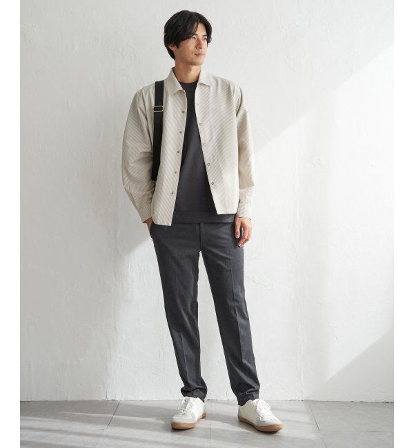 ikka「イージケアサッカースナップシャウター」|ブルゾン・スタジャン|