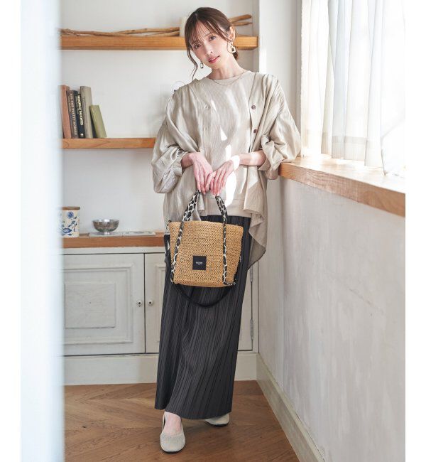 ikka「Ｖエリシャーディガン」|シャツ・ブラウス|