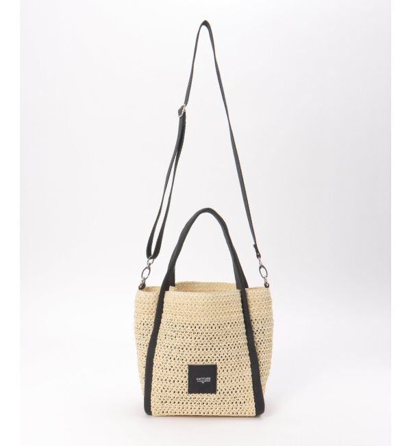 ikka「雑材パイピングトートバッグ」|その他|