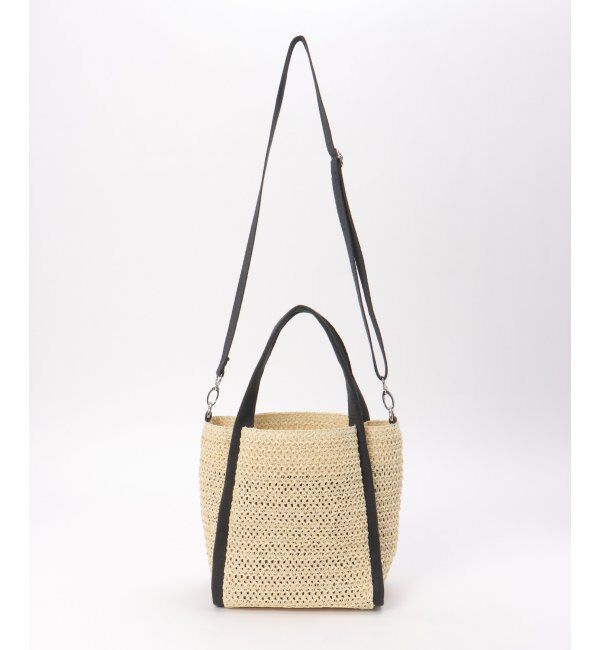 ikka「雑材パイピングトートバッグ」|その他|