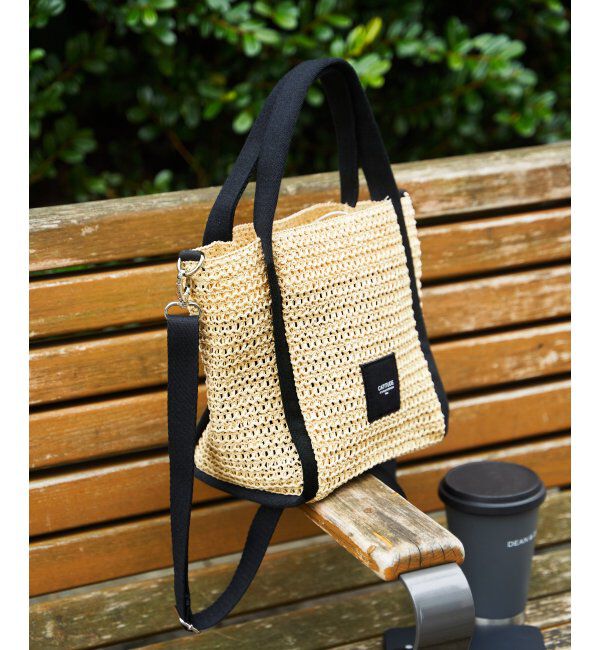 ikka「雑材パイピングトートバッグ」|その他|