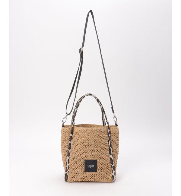 ikka「雑材パイピングトートバッグ」|その他|