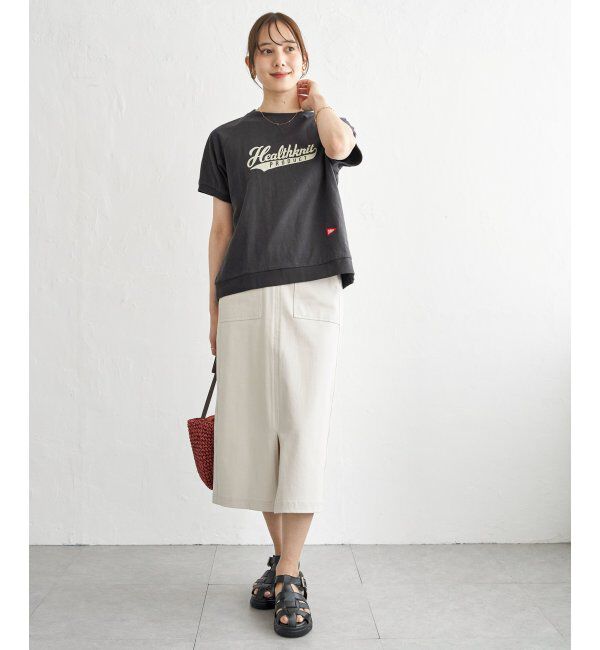 ikka「【接触冷感】Healthknit Product ヘルスニットプロダクト 半袖Tシャツ」|その他|