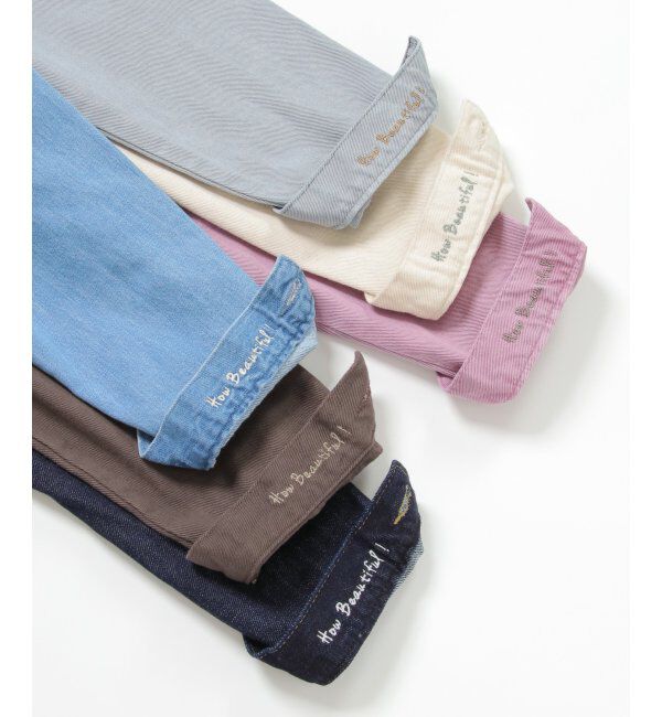 Lbc with Life「ＬＢＣデニムノーカラージャケット」|ブルゾン・スタジャン|