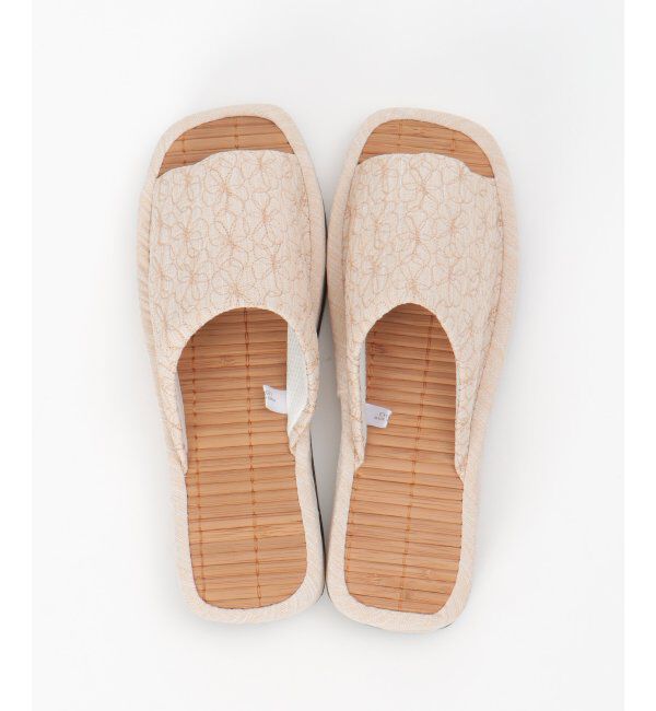 Lbc with Life「チャタケハナガラシシュウスリッパ」|ルームシューズ|